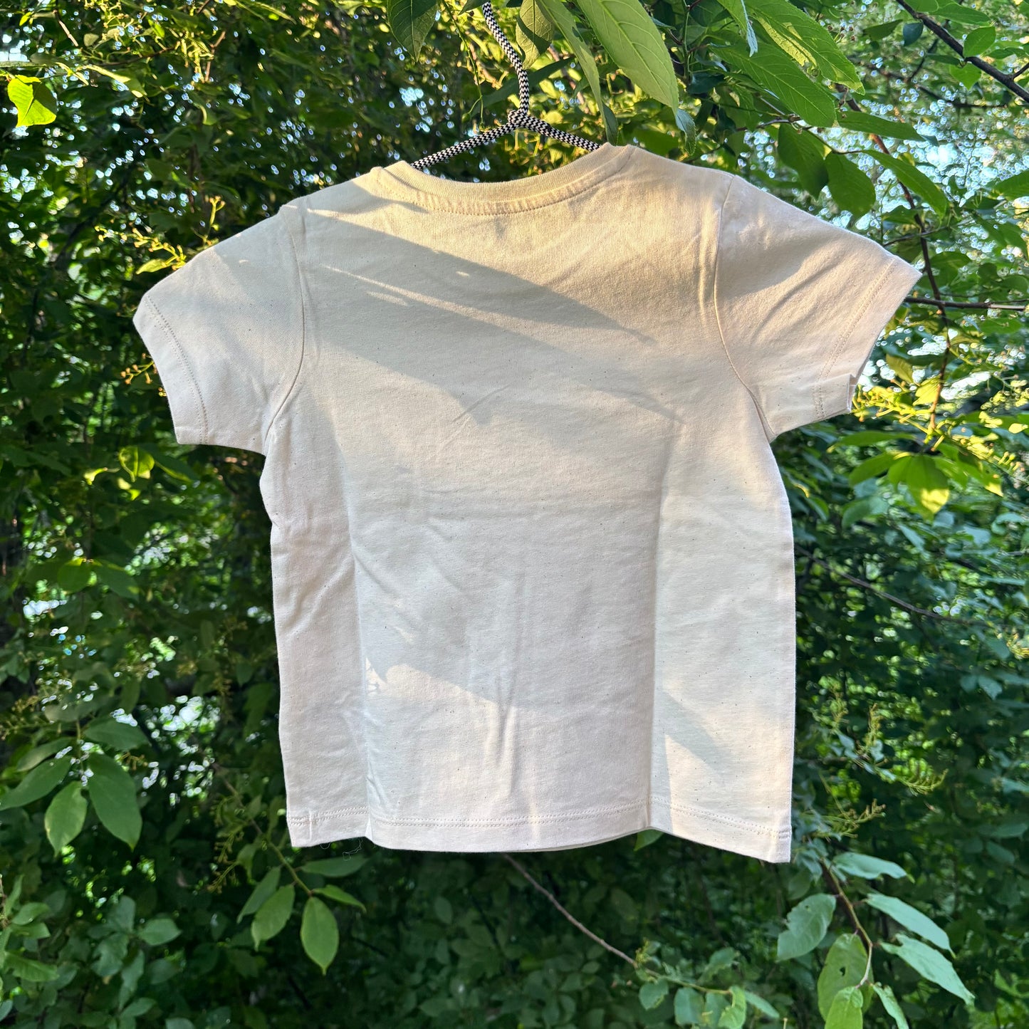 T-shirt BABY - Natur/Svart